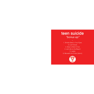 Teen Suicide - Bonus EP - New EP Record 2016 Run for Cover USA White Vinyl - Indie Rock / Lo-Fi / Emo - Shuga Records