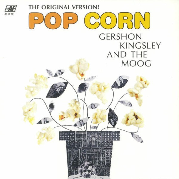 Gershon Kingsley And The Moog - Pop Corn (The Original Version!) - New EP Record Store Day 2018 Audio Fidelity Charly Yellow Vinyl - Electronic / Synth-pop - Shuga Records