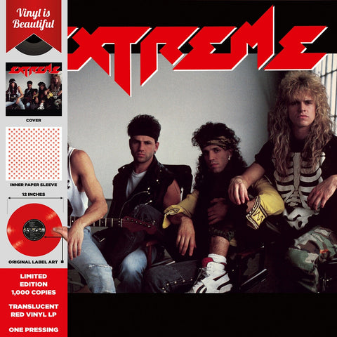 Extreme ‎– Extreme (1989) - New Lp Record Lmlr France Import Red Vinyl - Heavy Metal