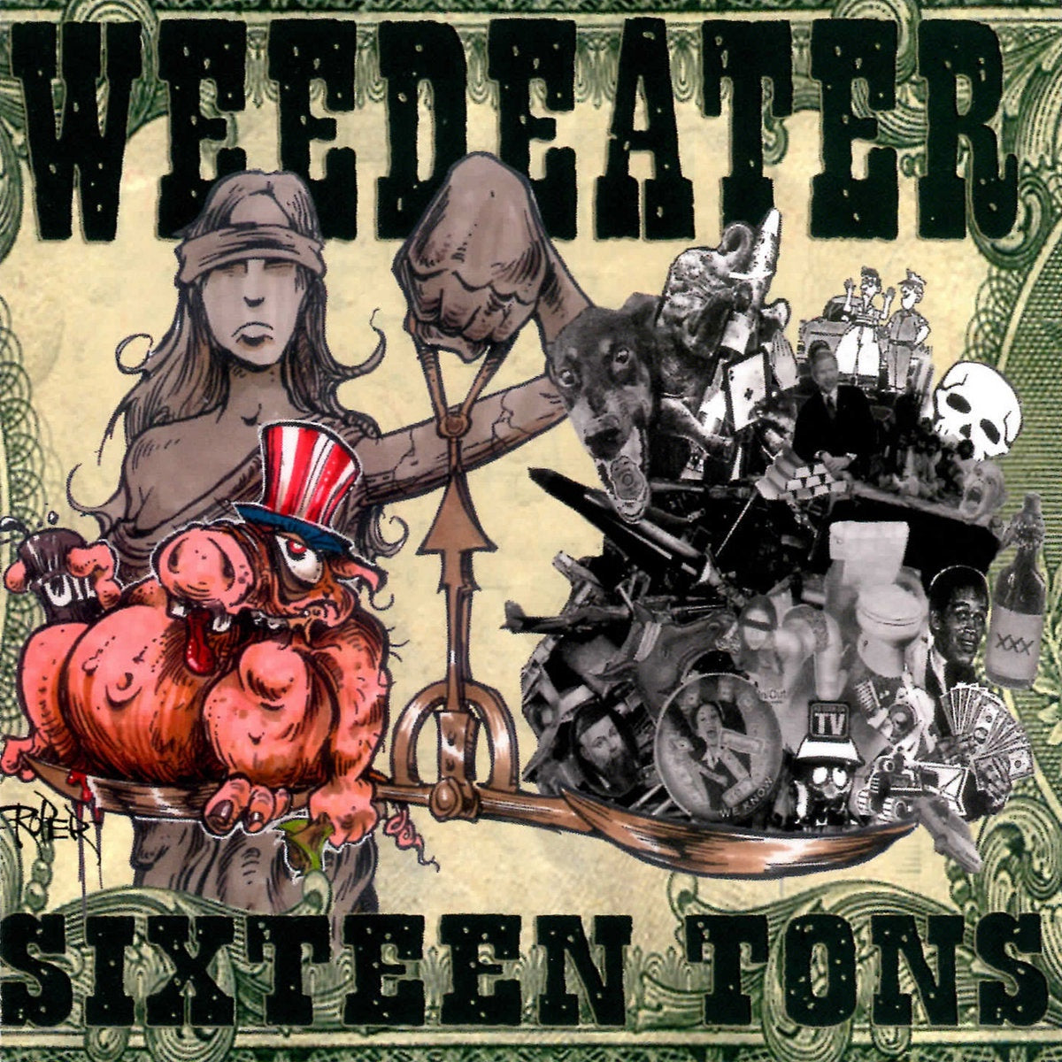 Weedeater ‎– Sixteen Tons (2002) - New LP Record 2014 Season Of Mist Europe Import Vinyl - Stoner Rock / Sludge Metal