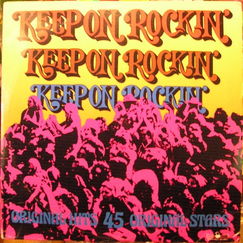 Various ‎– Keep On Rockin' - Mint- 4 LP Record 1986 Canada Import Set - Psychedelic Rock / Pop Rock / Classic - Shuga Records