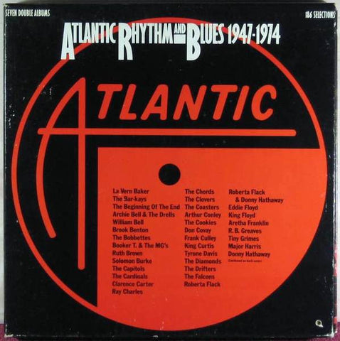 Various ‎– Atlantic Rhythm And Blues 1947-1974 - VG+ 14 Lp Box Set 1985 USA Vinyl - Soul / R&B / Funk / Jazz - Shuga Records