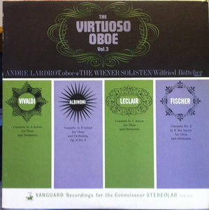 Andre Lardrot Wilfried Bottcher - Virtuoso Oboe Vol 3 LP Mint- VSD 2138 Vinyl - Shuga Records