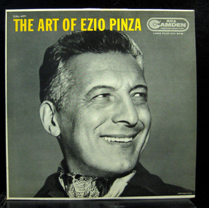 EZIO PINZA the art of LP Mint- CAL-401 Vinyl 1957 Mono USA Camden RCA 1s/1s - Shuga Records