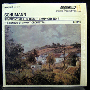 Josef Krips - Schumann Symphony No. 1 & 4 LP Mint- STS-15019 UK Stereo Vinyl - Shuga Records