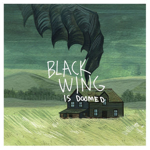 Black Wing - Is Doomed - New Vinyl Record 2015 Flenser Records LP - Dark Synthpop w/ Shoegaze Vibes, v tight jamz. - Shuga Records