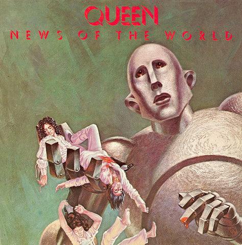 Queen - News Of The World - VG LP Record 1977 Elektra USA Vinyl - Pop Rock / Glam / Classic Rock