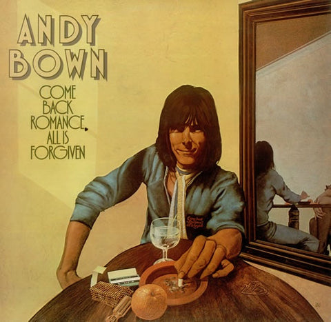 Andy Bown ‎– Come Back Romance, All Is Forgiven - VG+ Lp Record 1977 EMI USA Vinyl - Pop Rock