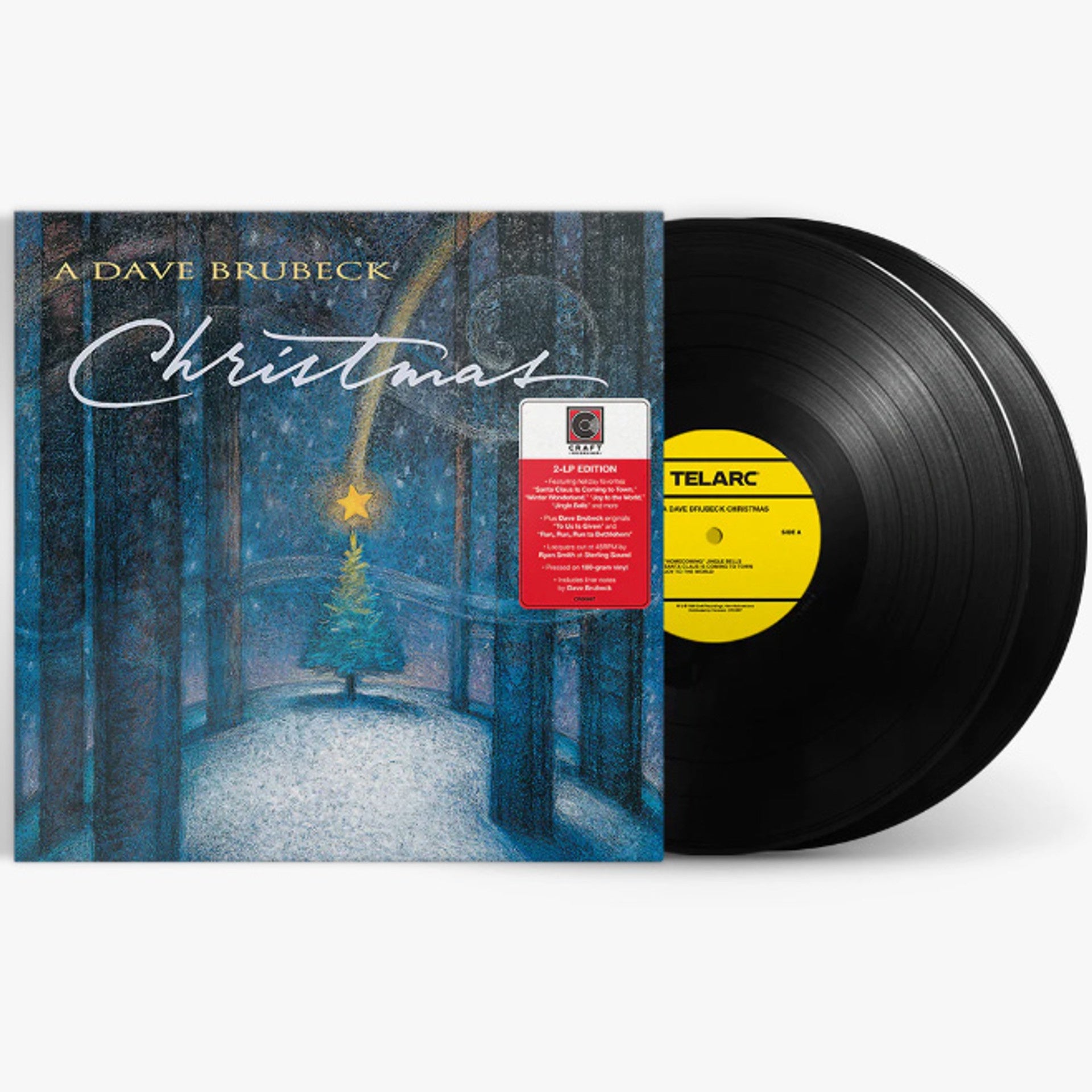 Dave Brubeck – A Dave Brubeck Christmas (1996) - New 2 LP Record 2023 Craft Recordings Telarc 180 gram Vinyl - Holiday / Jazz - Shuga Records