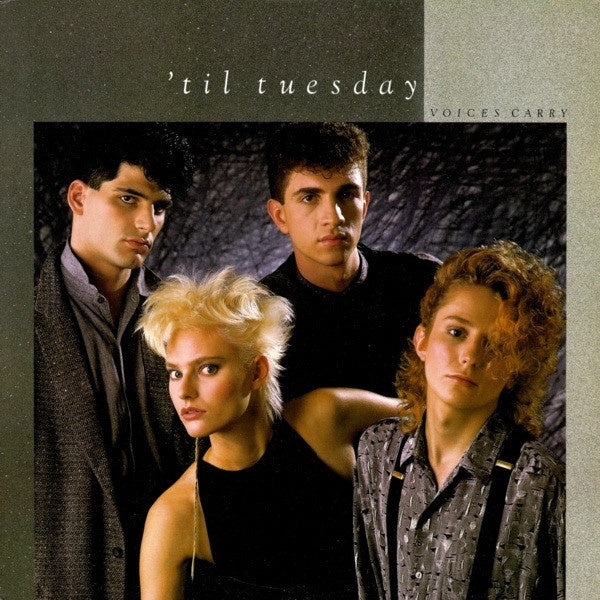 Til Tuesday ‎– Voices Carry - VG+ Lp Record 1985 Epic USA Vinyl - Synth-pop / Pop Rock - Shuga Records