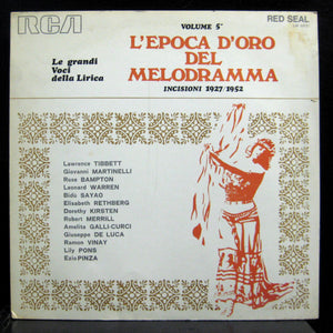 Various RCA Italy - L'Epoca D'Oro Del Melodramma Vol. 5 LP Mint- LM-20121 Vinyl - Shuga Records