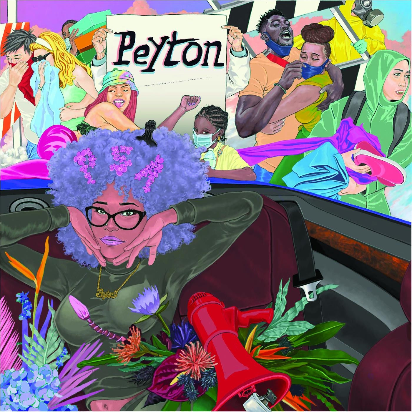 Peyton – PSA - New LP Record 2022 Stones Throw Magenta Vinyl - R&B