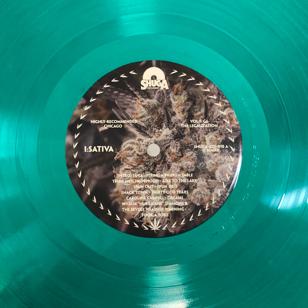 Various - Highly Recommended Chicago Vol. 1 G6 The Legalization - New LP Record 2020 Shuga Records Green Smellin' Terp Vinyl - Stoner Rock / Doom Metal /  Indie / Electronic / Disco - Shuga Records