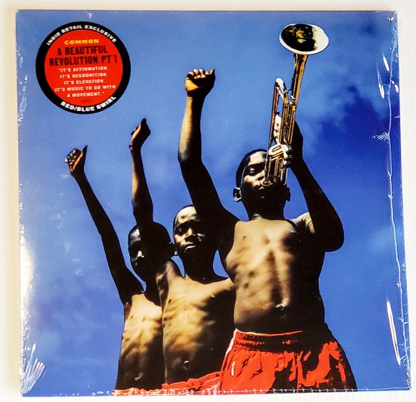 Common ‎– A Beautiful Revolution (Pt 1) - New LP Record 2021 Loma Vista USA Indie Exclusive Red & Blue Swirl Vinyl - Hip Hop