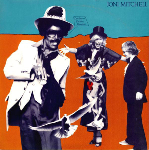 Joni Mitchell – Don Juan's Reckless Daughter - VG+ 2 LP Record 1977 Asylum USA Vinyl - Rock / Soft Rock / Folk Rock / Jazz-Rock - Shuga Records