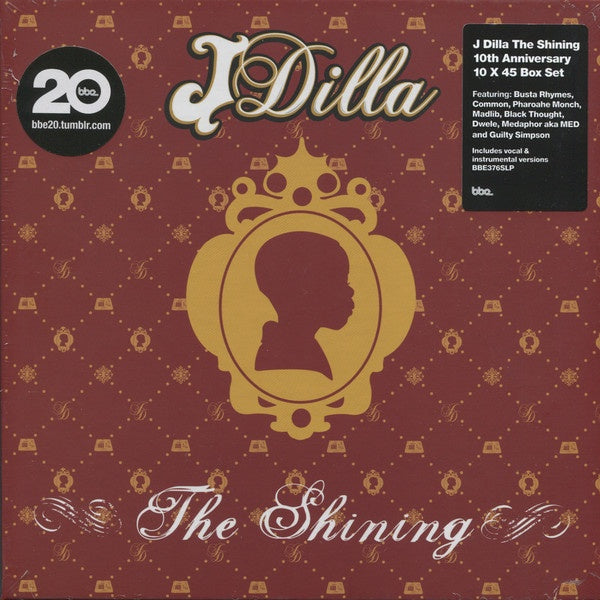 J Dilla ‎– The Shining (10th Anniversary) - New 7" x10 Single Record Box Set 2016 BBE UK Import Vinyl - Hip Hop