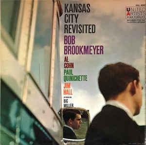 Bob Brookmeyer's KC Seven - Kansas City Revisited - VG- LP Record 1959 USA Mono White Label Promo Original Vinyl - Jazz - Shuga Records