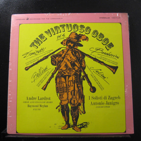 Andre Lardot, Antonio Janigro - The Virtuoso Oboe Vol. 4 LP New Sealed VSD-71133 - Shuga Records