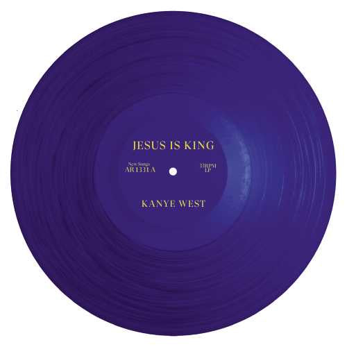 Kanye West ‎– Jesus Is King - New LP Record 2020 Def Jam Transparent Blue Vinyl  - Hip Hop / Gospel / R&B - Shuga Records