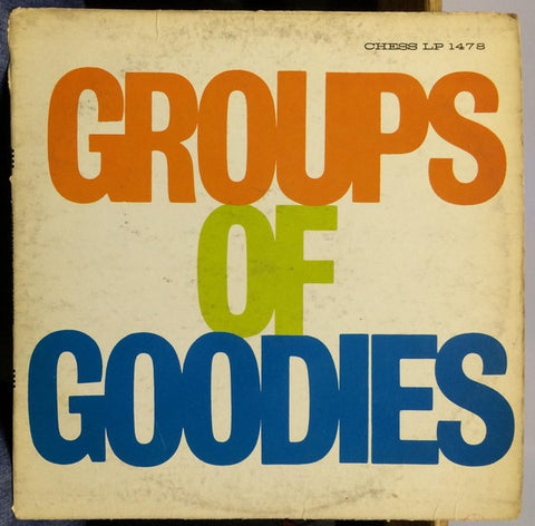 Various - Groups Of Goodies - Mint- LP Record 1963 Chess USA Stereo Original Vinyl - Pop / Doo Wop