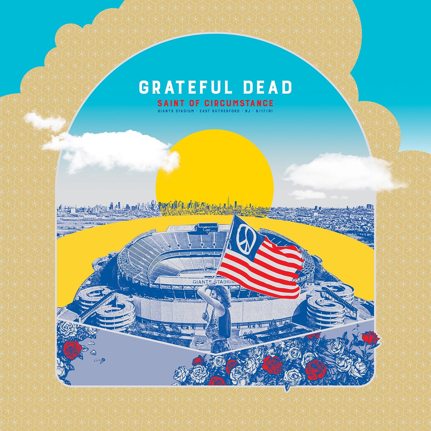 The Grateful Dead - Saint Of Circumstance - Giants Stadium East Rutherford NJ 6/17/91 - Mint- 5 LP Record Box Set 2019 Warner Rhino USA 180 gram Vinyl - Psychedelic Rock - Shuga Records