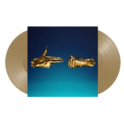 Run The Jewels ‎– Run The Jewels 3 - Mint- 2 LP Record 2017 USA Gold Vinyl, Insert, Poster & Sticker Sheet - Hip Hop / Hardcore Hip-Hop - Shuga Records