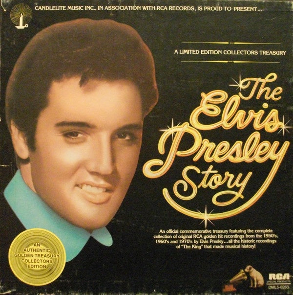 Elvis Presley ‎– The Elvis Presley Story - VG+ 5 Lp Record Box 1977 USA Original Vinyl - Rock & Roll - Shuga Records