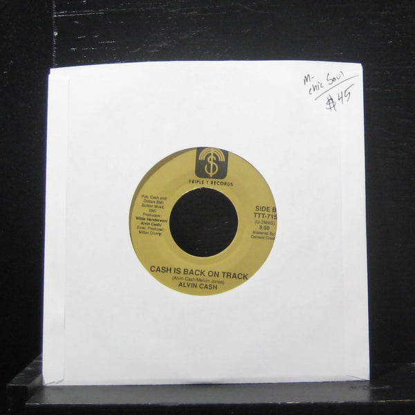 Alvin Cash, Shirley King - Something On Your Mind 7" Mint- TTT-715 Chicago Soul - Shuga Records