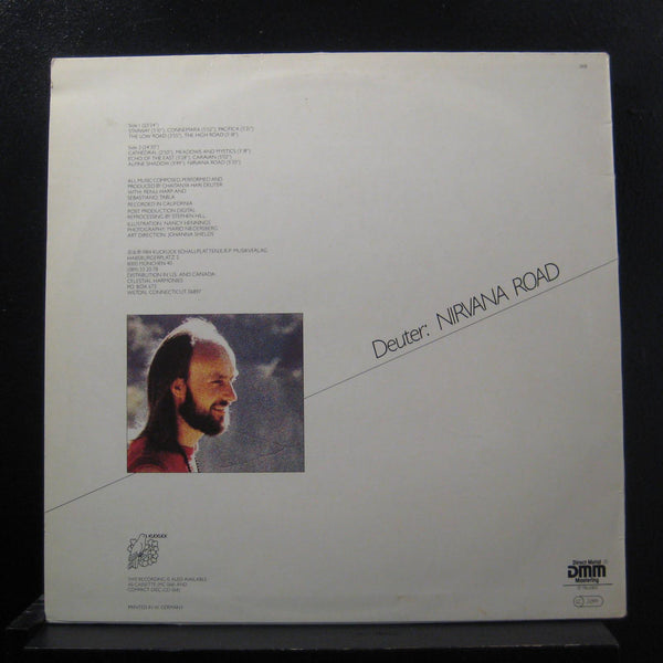 Deuter - Nirvana Road - VG+ LP Record 1984 Kuckuck Germany DMM Vinyl - Electronic / Ambient / New Age