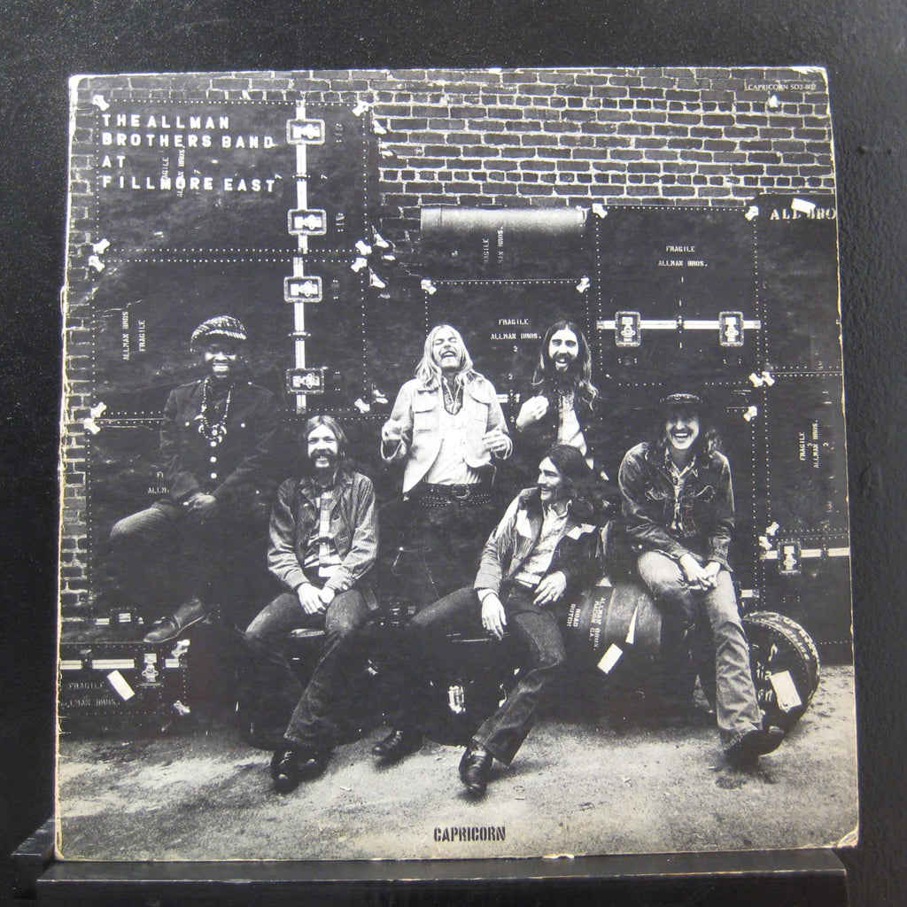 The Allman Brothers Band - The Allman Brothers Band At Fillmore East - VG+  2 LP Record 1971 Capricorn USA Original Pink Label Vinyl - Classic Rock /  ...