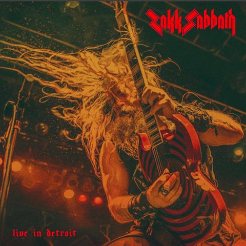 Zakk Sabbath ‎– Live In Detroit - New Vinyl Record 2017 Southern Lord Limited Edition Gatefold Pressing on Red Vinyl - Heavy Metal / Sabbath Worship - Shuga Records