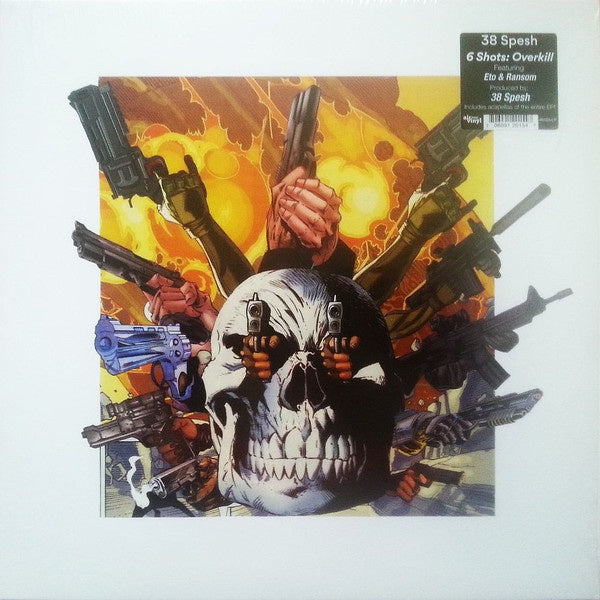 38 Spesh ‎– 6 Shots: Overkill - New EP Record 2020 Air Vinyl USA Vinyl - Hip Hop