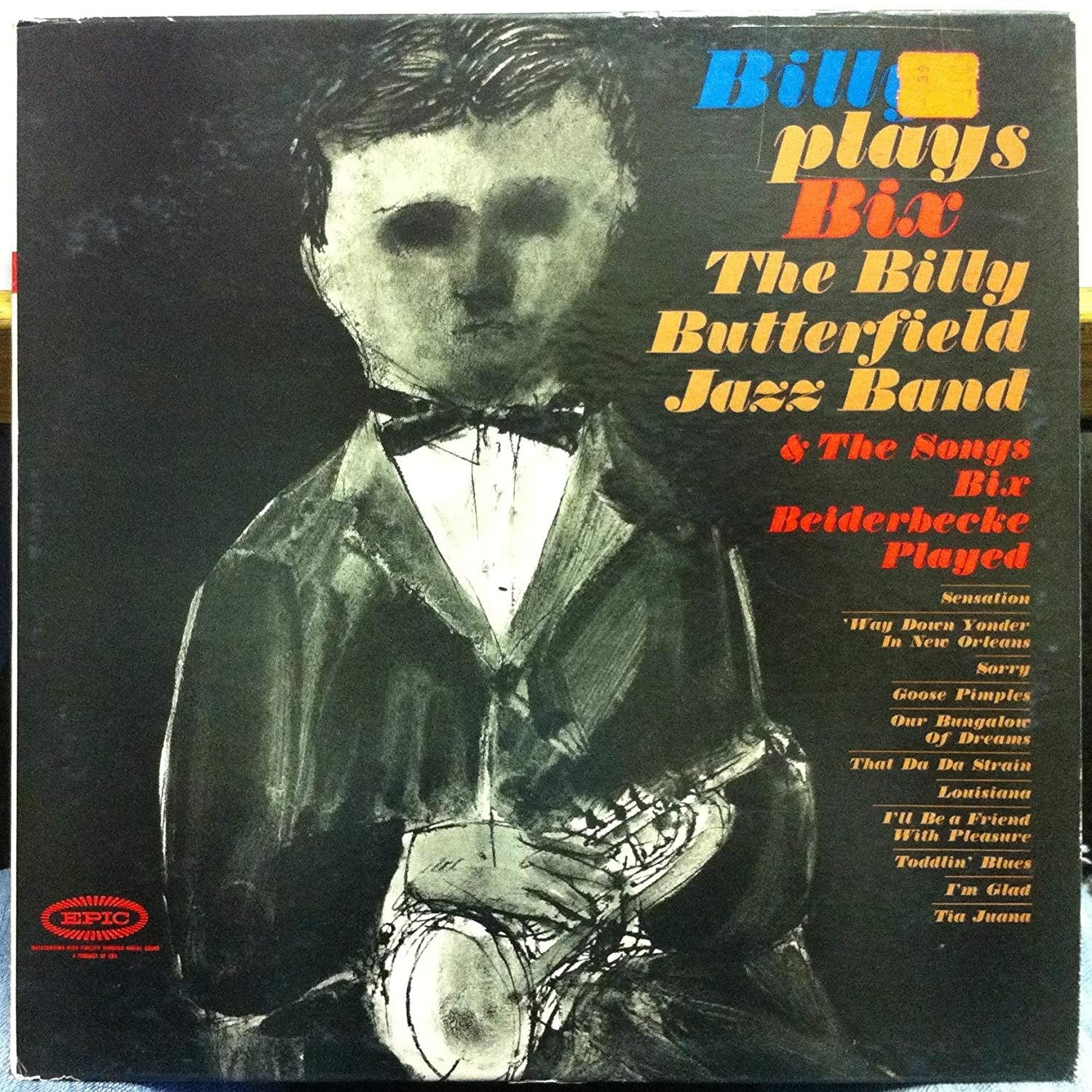 Billy Butterfield And Billy Butterfield Jazz Band - Billy Plays Bix - VG+ LP Record 1962 USA Mono Original Vinyl - Jazz - Shuga Records