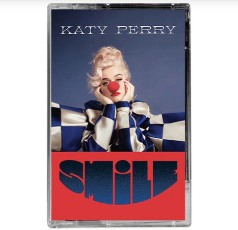 Katy Perry - Smile - New Cassette 2020 Capitol USA Transparent Blue Tape - Pop - Shuga Records