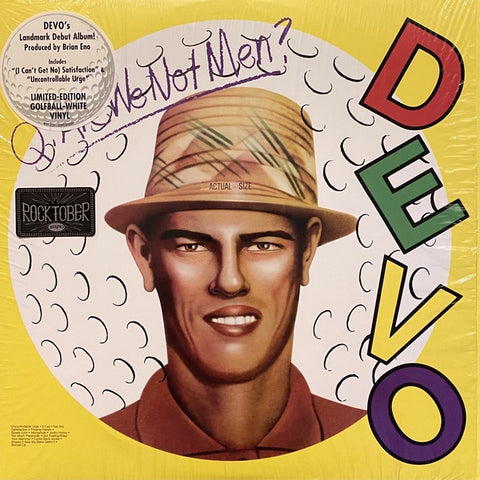 Devo ‎– Q: Are We Not Men? A: We Are Devo! (1978) - New LP Record 2020 Warner USA Rocktober Golfball White Vinyl - New Wave / Synth-pop - Shuga Records