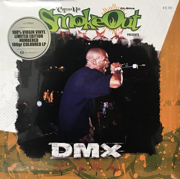 DMX ‎– SmokeOut - New LP Record Store Day Black Friday 2019 Ear Music RSD  180 gram Yellow Vinyl & Numbered - Hip Hop