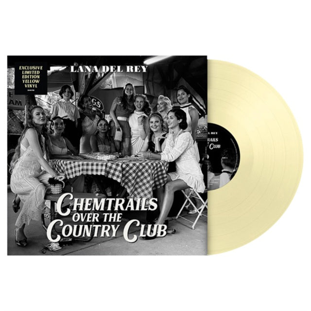 Lana Del Rey ‎– Chemtrails Over The Country Club - New LP Record 2021 Polydor Indie Exclusive Yellow Vinyl - Pop