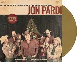 Jon Pardi - Merry Christmas From Jon Pardi - New LP Record 2023 Capitol Nashville Gold Vinyl - Holiday - Shuga Records