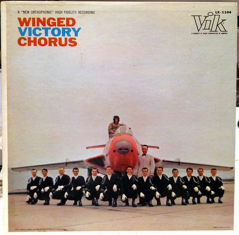 Winged Victory Chorus Under The Direction Of Joe Baris , With Neal Hefti And His Orchestra ‎– Winged Victory Chorus - VG+ Lp Record 1957 USA Mono Vinyl - Jazz / Brass & Military