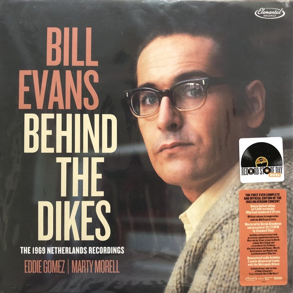 Bill Evans ‎– Behind The Dikes: The 1969 Netherlands Recordings - New 3 LP Record Store Day 2021 Elemental Music RSD 180 gram Vinyl - Jazz / Cool Jazz - Shuga Records