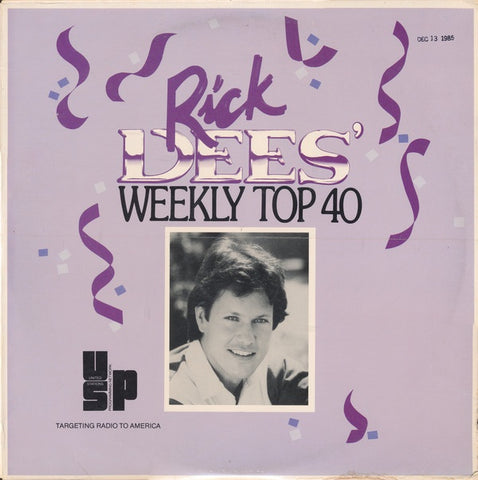 Prince / Sade / Wham / Tom Petty / Various ‎– Rick Dees' Weekly Top 40 (Weekend Of April 5, 1985) - VG+ 4 Lp Record 1985  United Stations USA Promo Vinyl & Inserts - Rock / Pop - Shuga Records