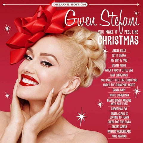 Gwen Stefani ‎– You Make It Feel Like Christmas - New 2 LP Record 2018 Interscope White Vinyl - Holiday / Pop - Shuga Records