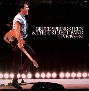 Bruce Springsteen & The E-Street Band ‎– Live / 1975-85 - Mint- 5 LP Record Box Set 1986 Columbia USA Vinyl & Book - Classic Rock / Pop Rock - Shuga Records