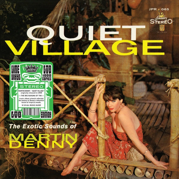 Martin Denny - Quiet Village The Exotic Sounds Of Martin Denny (1959) - New LP Record 2020 Jackpot Lime Green Vinyl - Exotica / Jazz / Tiki / Pacific