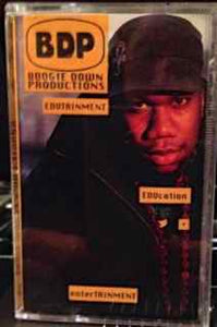 Boogie Down Productions - Edutainment - Used Cassette 1990 Jive Tape - Hip Hop