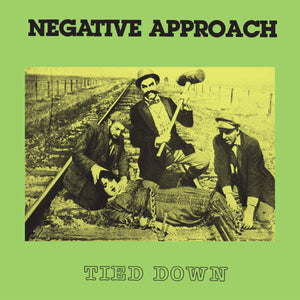 Negative Approach ‎– Tied Down (1993) - New 2019 Record LP Limited Translucent Green Vinyl - Midwest Hardcore / Punk