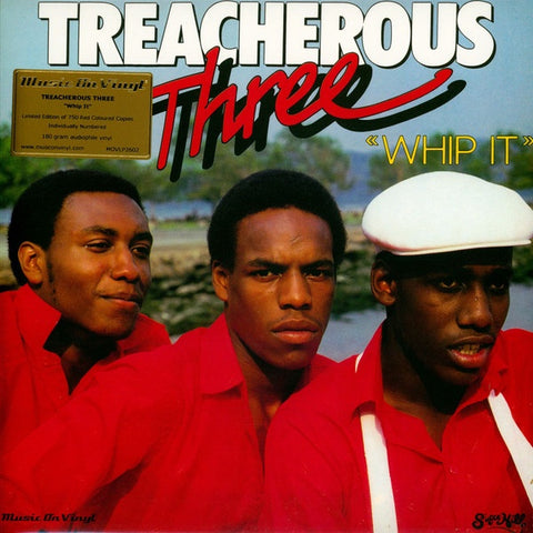 Treacherous Three ‎– Whip It (1983) - New LP Record 2020 Music On Vinyl/Sugar Hill Europe Import 180 gram Red Vinyl & Numbered - Hip Hop / Funk - Shuga Records