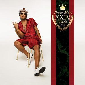 Bruno Mars - XXIVk Magic (2016) - New LP Record 2023 Atlantic Vinyl & Gold Foil Cover - Soul / Funk / R&B / Synth-Pop - Shuga Records