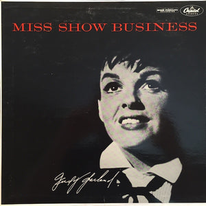 Judy Garland ‎– Miss Show Business - VG+ Lp Record 1955 Capitol USA Mono Original Vinyl - Pop / Vocal / Musical - Shuga Records