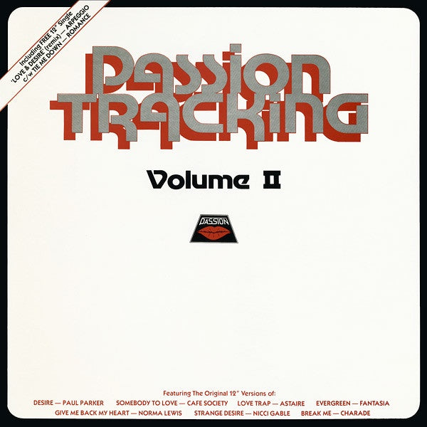 Various / Arpeggio / Romance – Passion Tracking Volume II / Love & Desire (Remix) c/w Tie Me Down - VG+ 2 LP Record 1984 Passion UK Import Vinyl - Electronic / Hi NRG